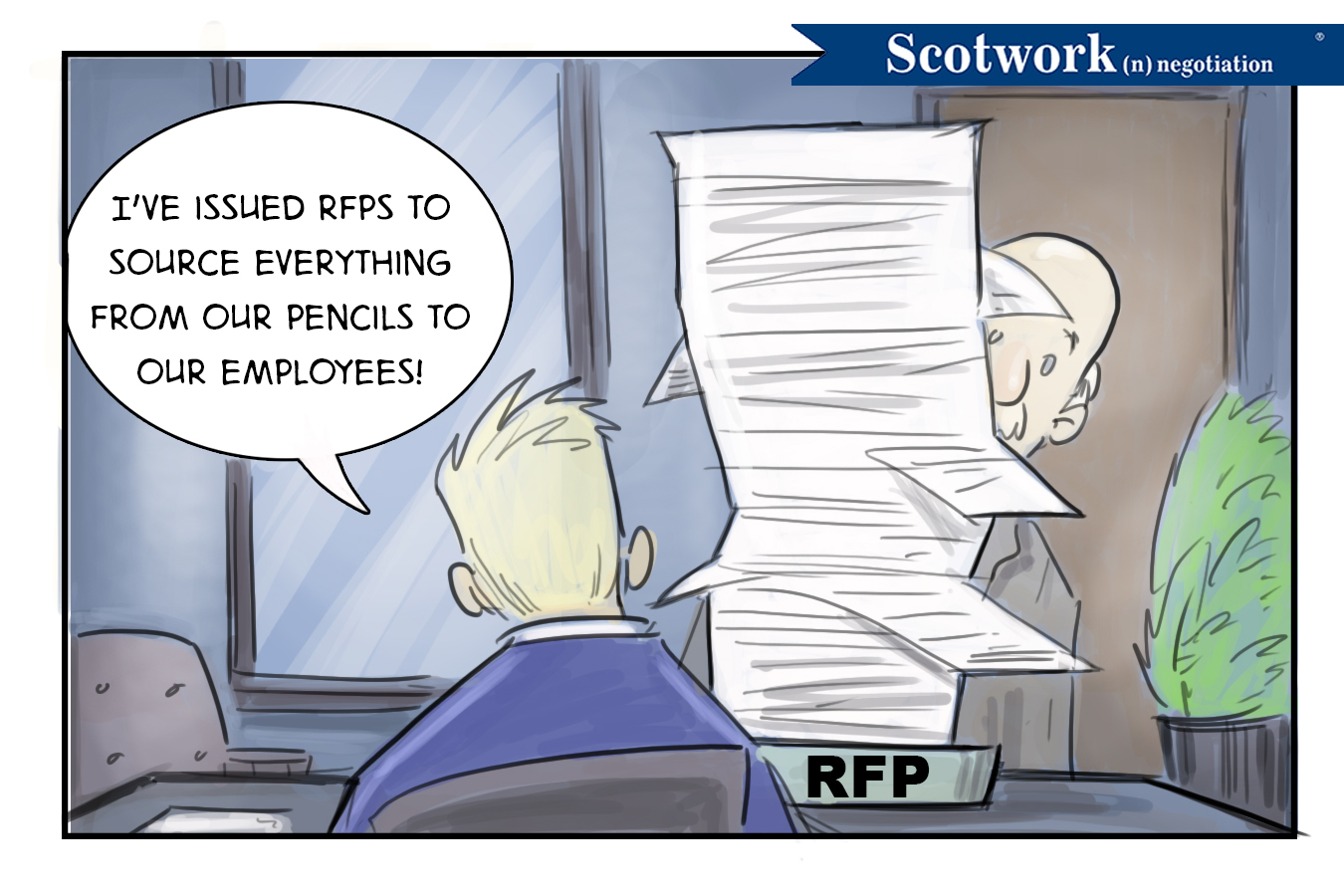 ¡Deja de plantear RFP para todo!